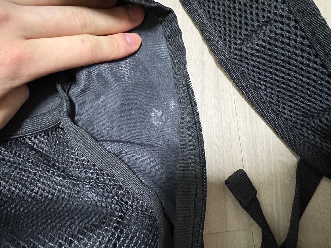 미스치프 롬버스 백팩 블랙 상품이미지6