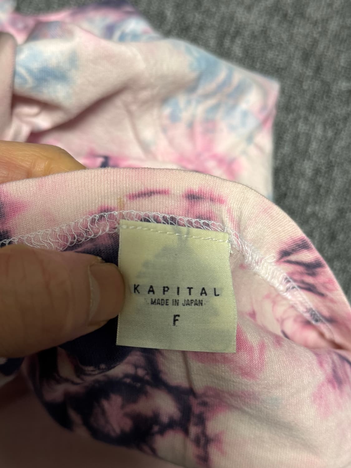 캐피탈 타이다이 본 반팔티 상품이미지3