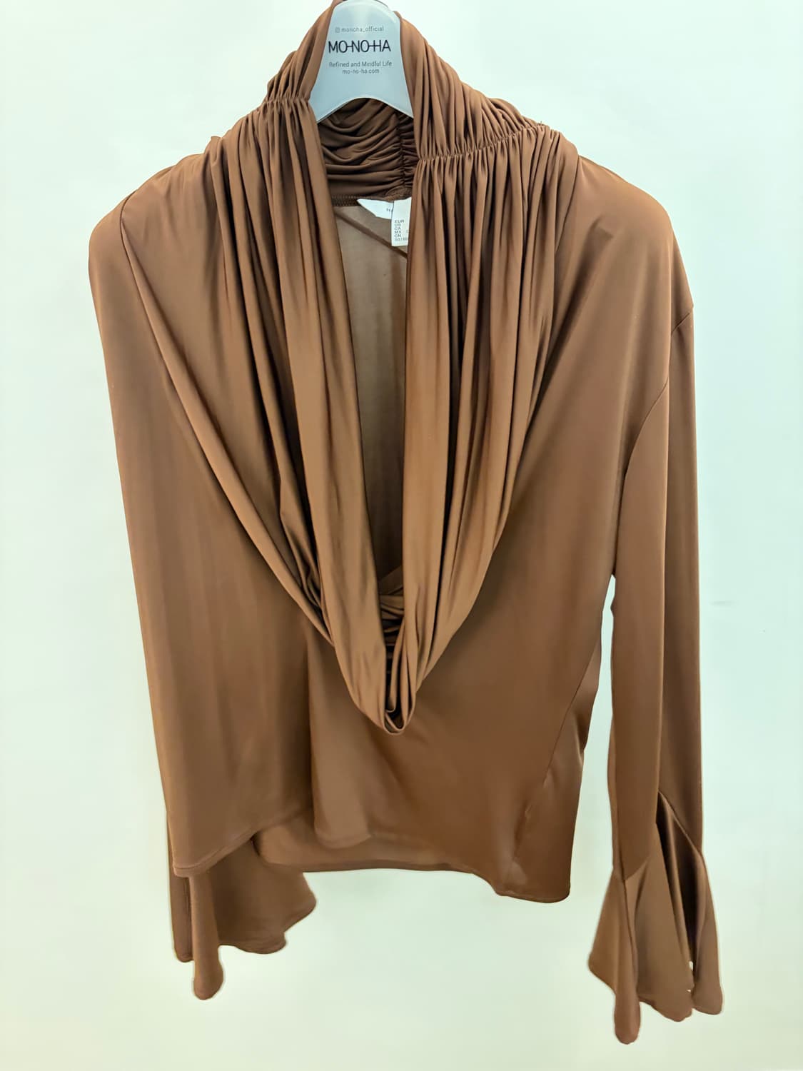 H&M EDITION 드레이프 블라우스 상품이미지3