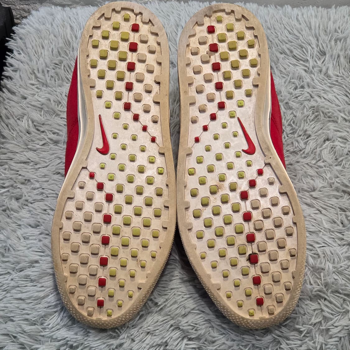 7q-12:나이키 루나론 캔버스 로우 레드 (26.5cm) 상품이미지9