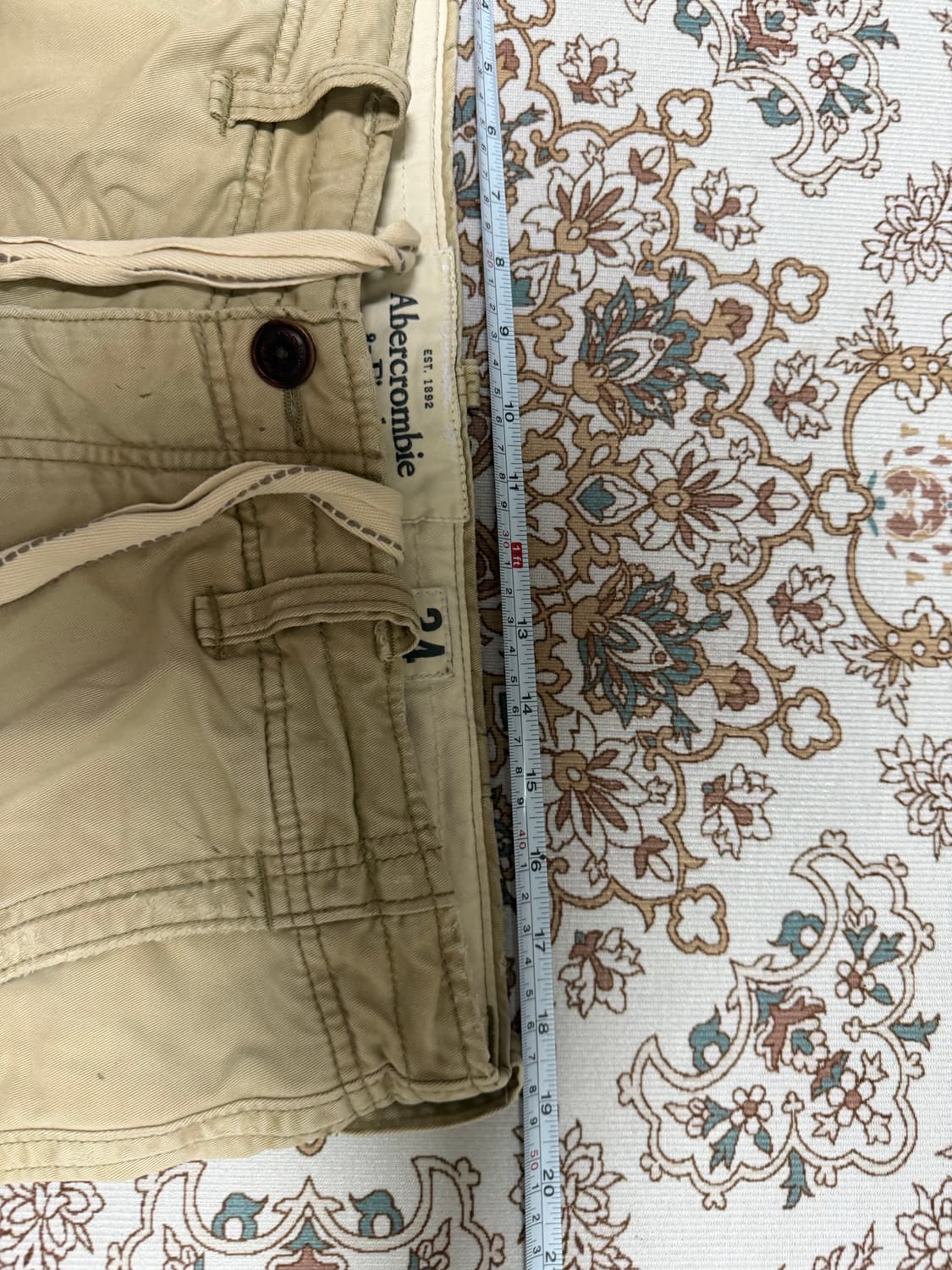 Abercrombie (두꺼운) 치노 반바지 34 상품이미지5