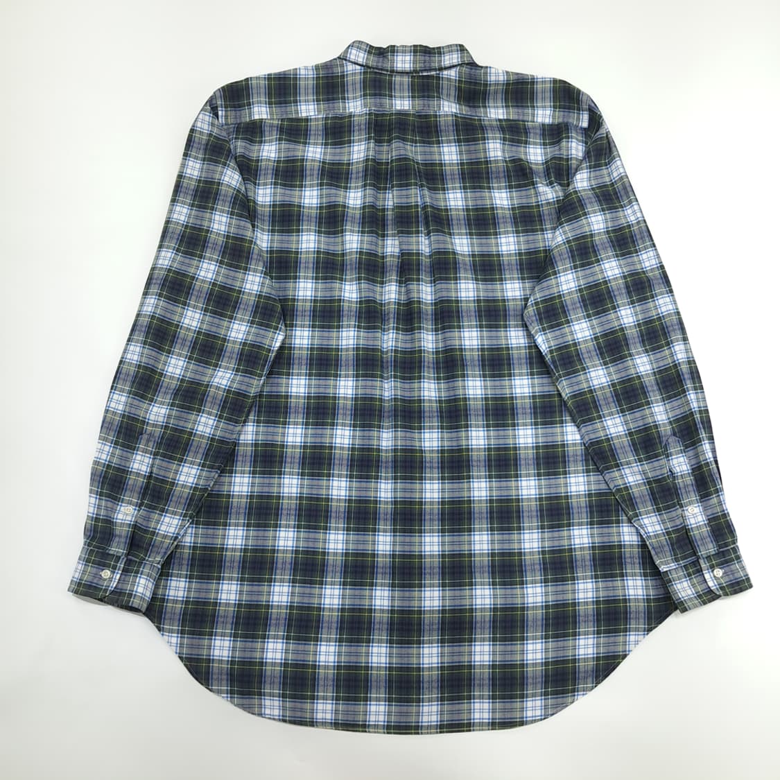 Co964 XL Tall 폴로 랄프로렌 모던블랙워치 타탄체크 긴팔 셔츠 상품이미지7