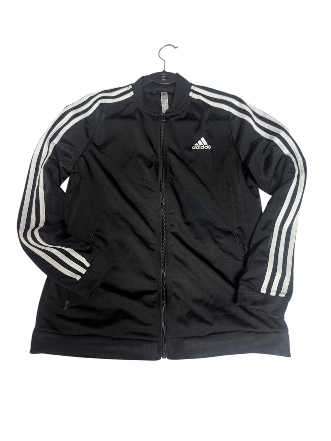 Adidas 3S Track Jacket Black M 상품이미지1