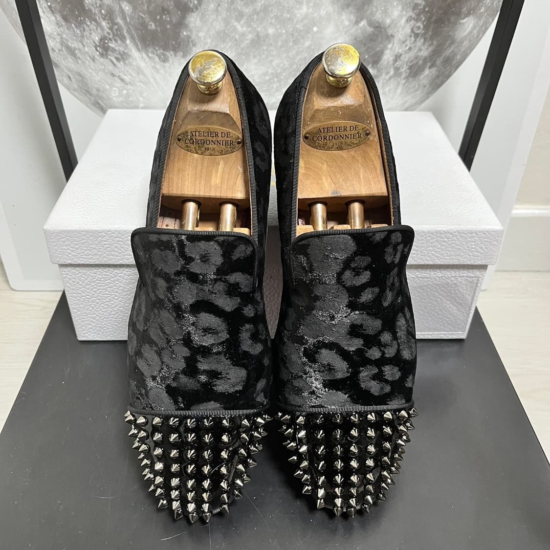  정품 41) 크리스찬 루부탱 스푸키 스파이크 로퍼 구두 상품이미지3