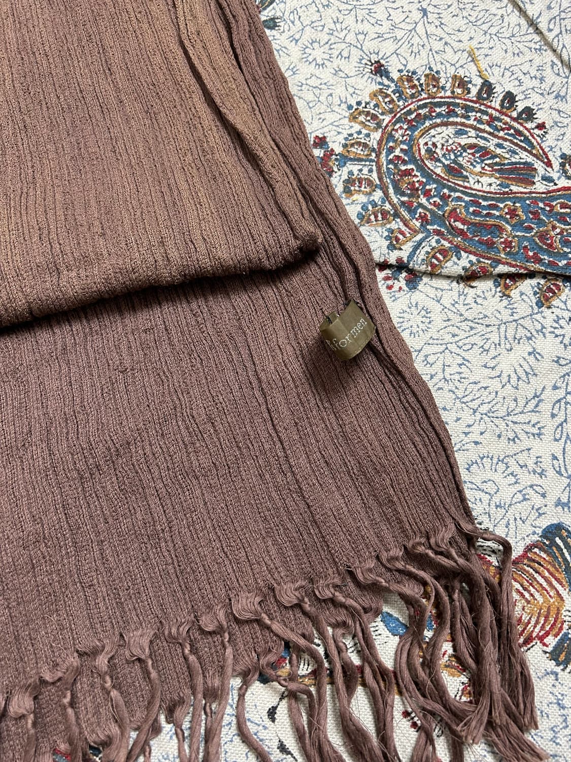 요지 야마모토 Ys for men 플리츠 머플러 상품이미지2