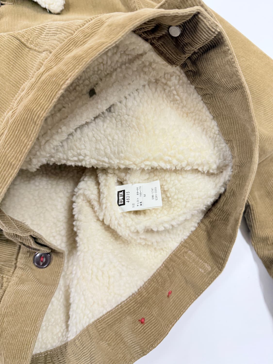 에드윈 셰르파 코듀로이 자켓 상품이미지5