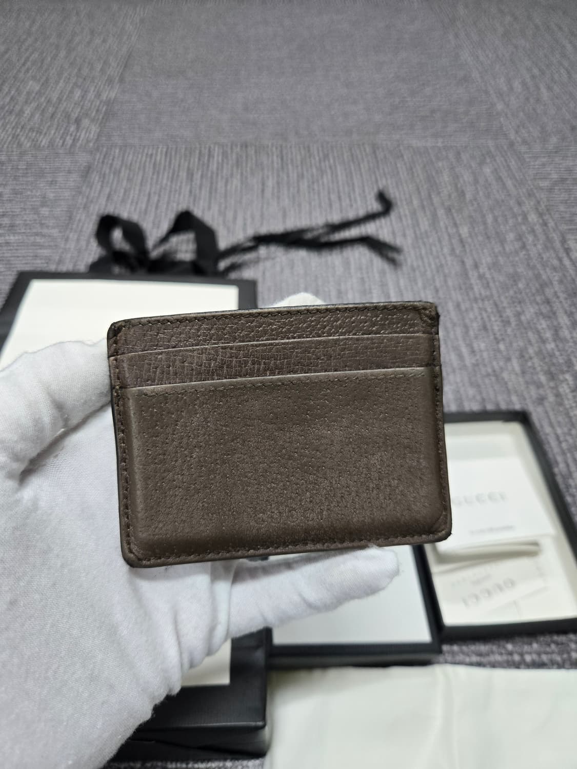 [특가][정품]구찌 버터플라이 카드지갑 상품이미지2