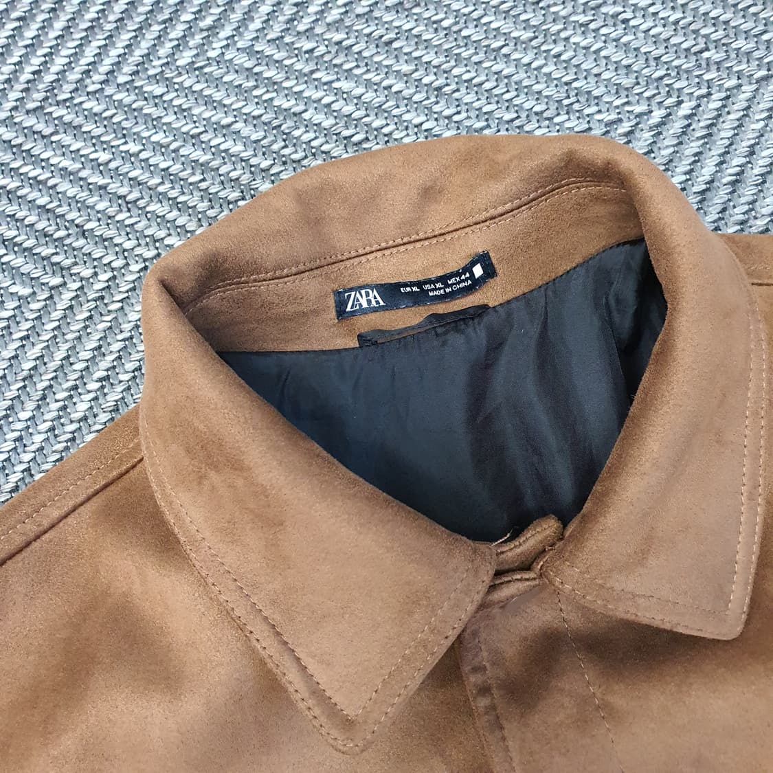 자라 스웨이드 자켓 남자105 상품이미지2