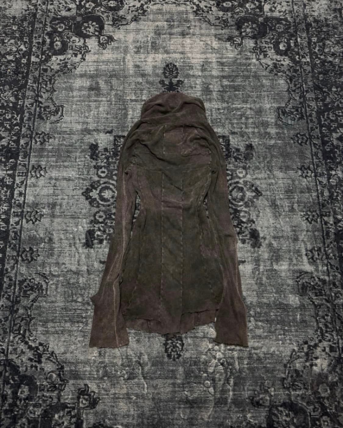 LGB 00s back cross shorty cardigan 상품이미지1