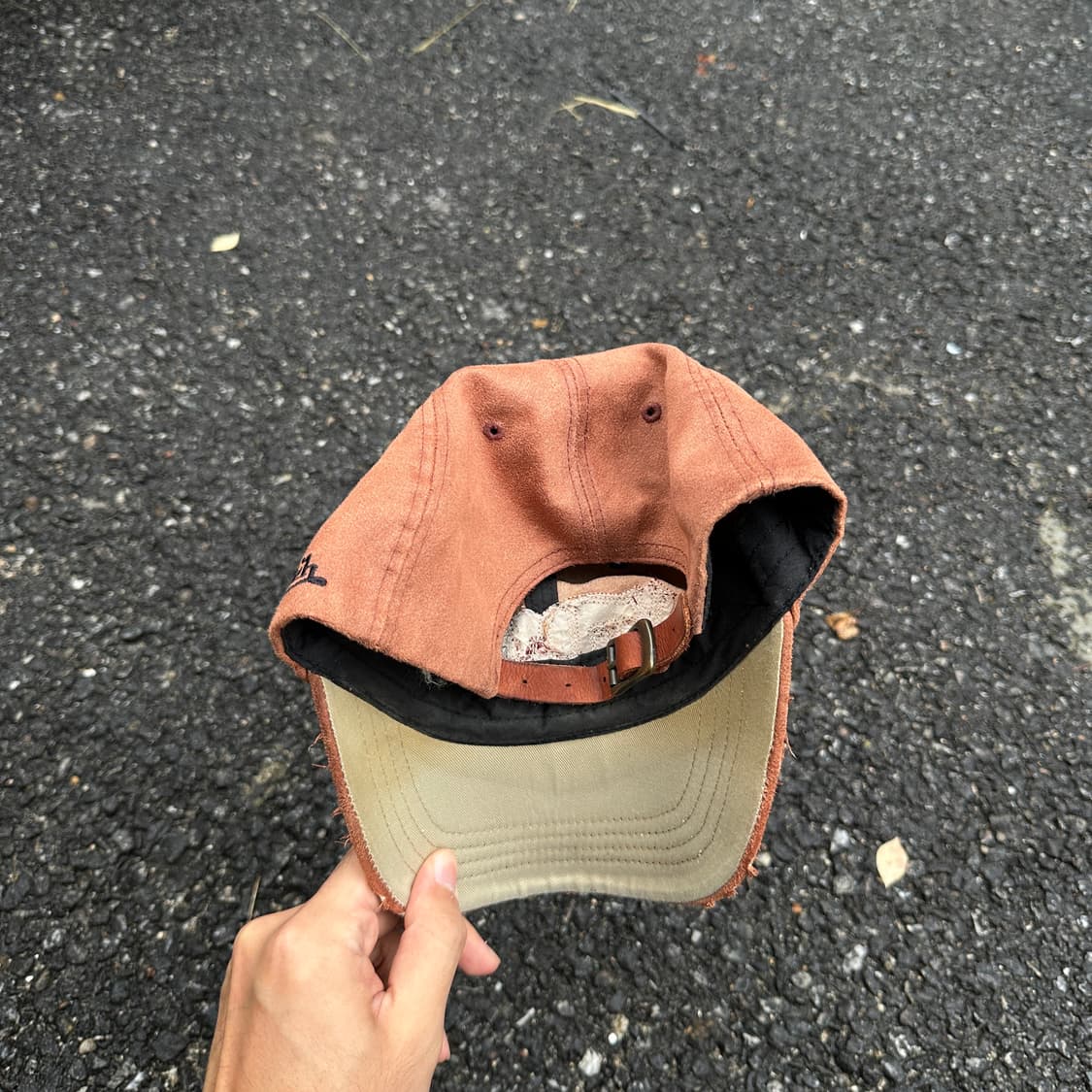 vintage von dutch suede cap 상품이미지3