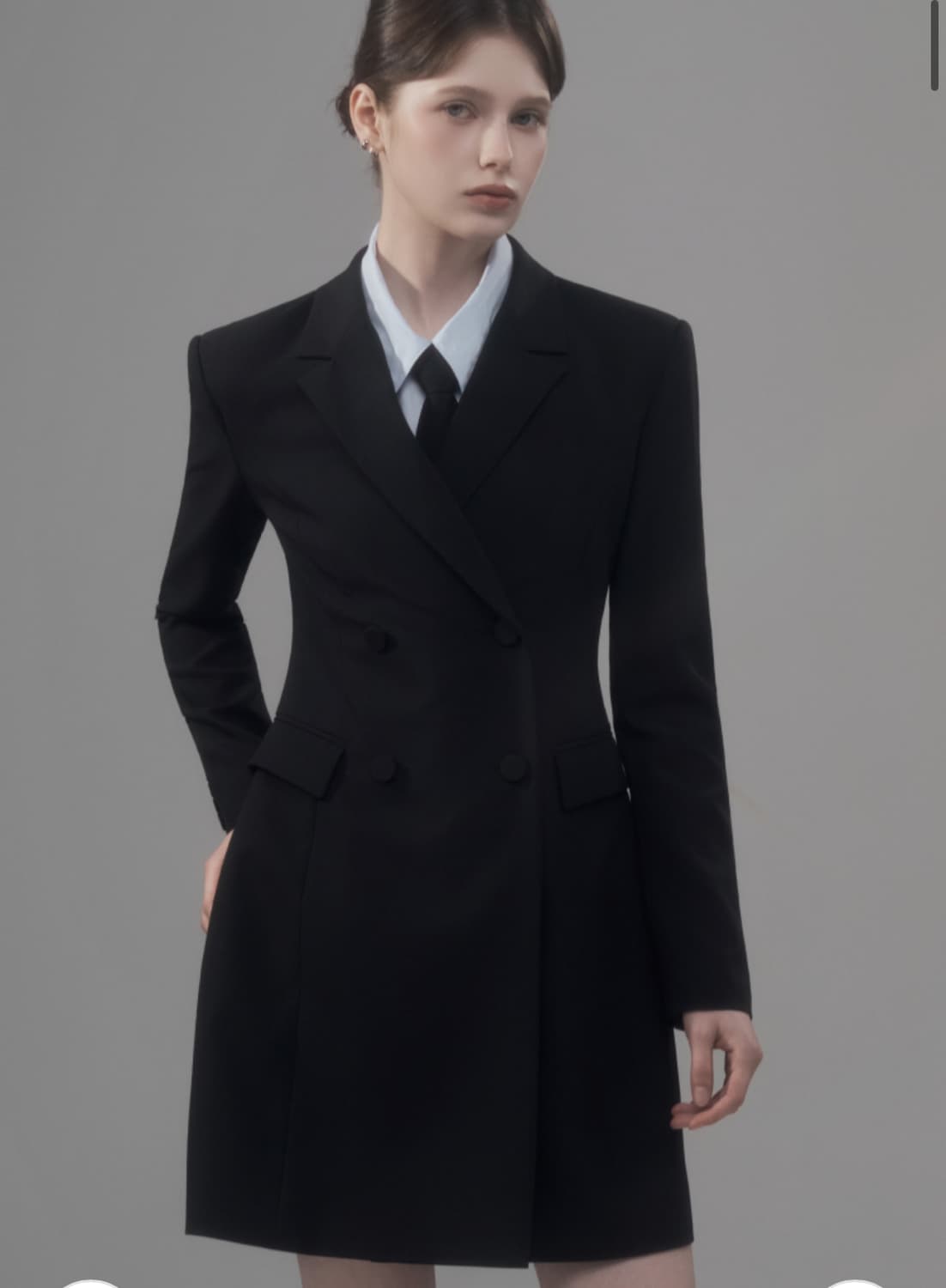 마우솔레움 수트 원피스 블랙 s 상품이미지4