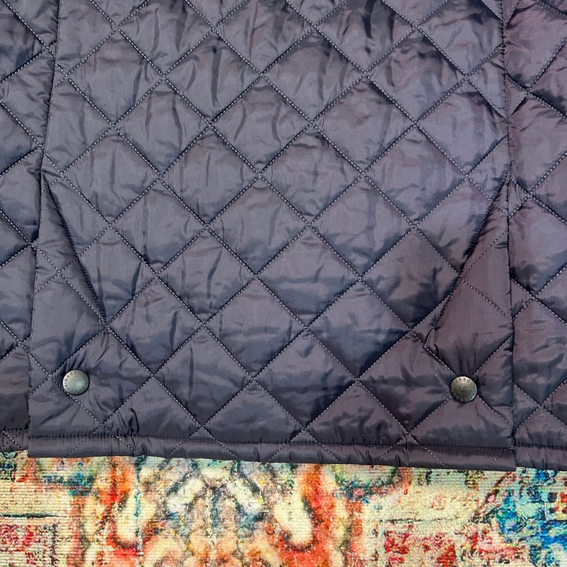 [XL] 바버 18FW 네이비 퀄팅자켓 상품이미지5