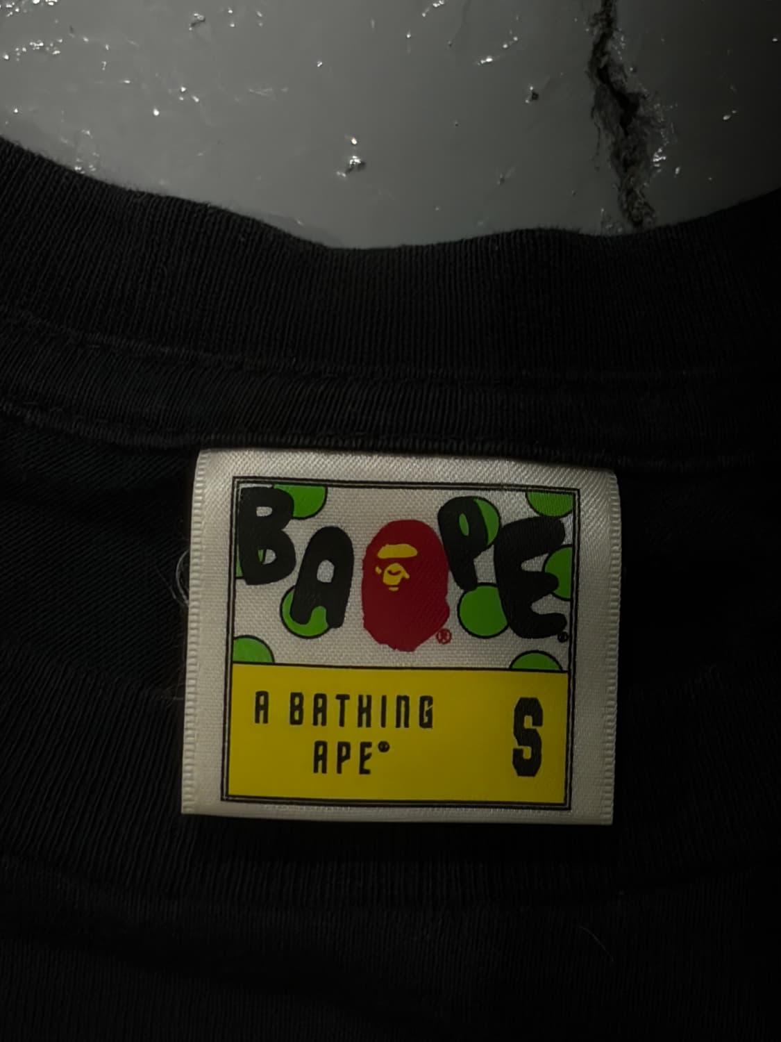 베이프(BAPE) 믹스 패치 컬리지 티셔츠 상품이미지4