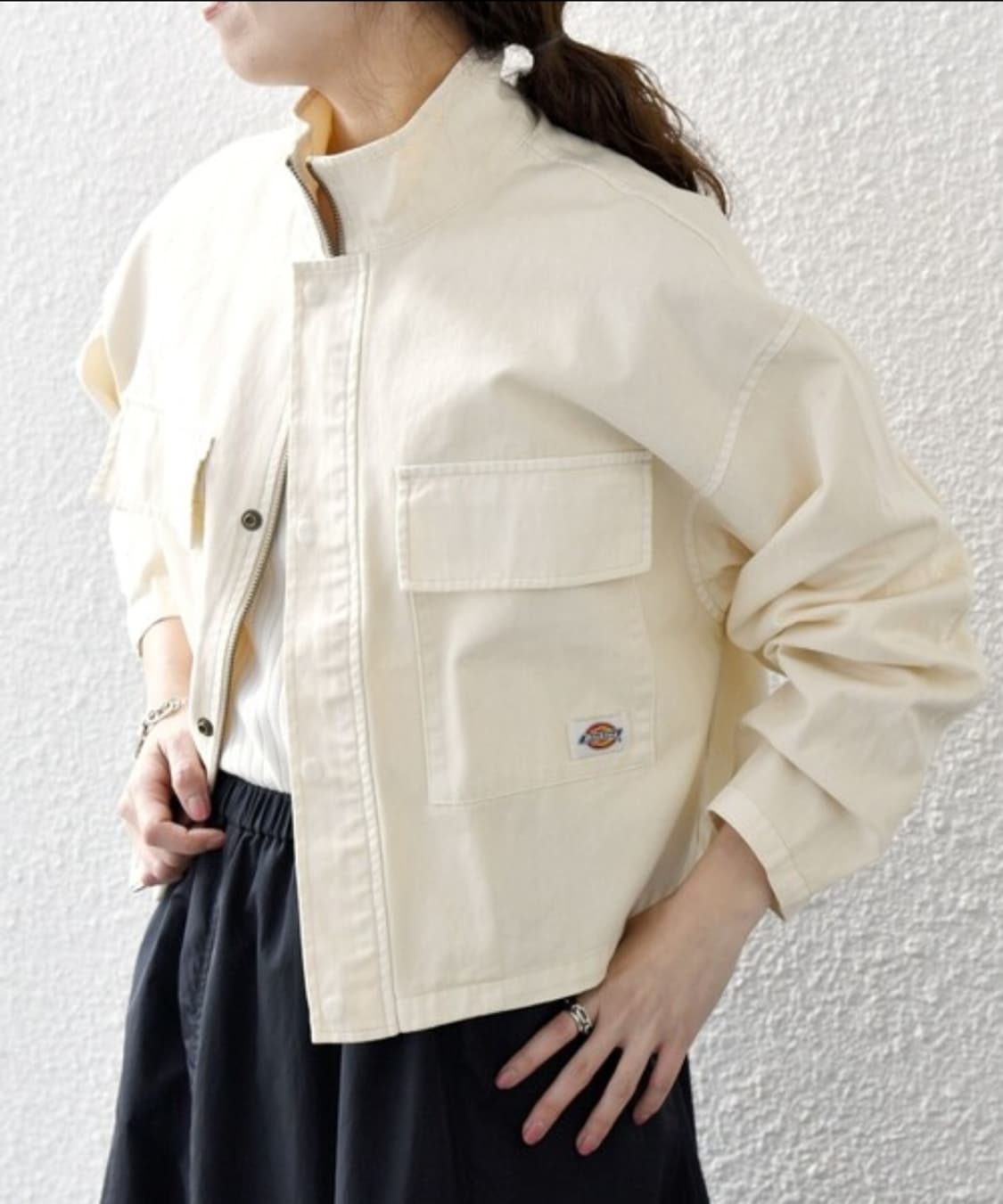 디키즈 코튼 트윌 스탠드 컬러 재킷 상품이미지1