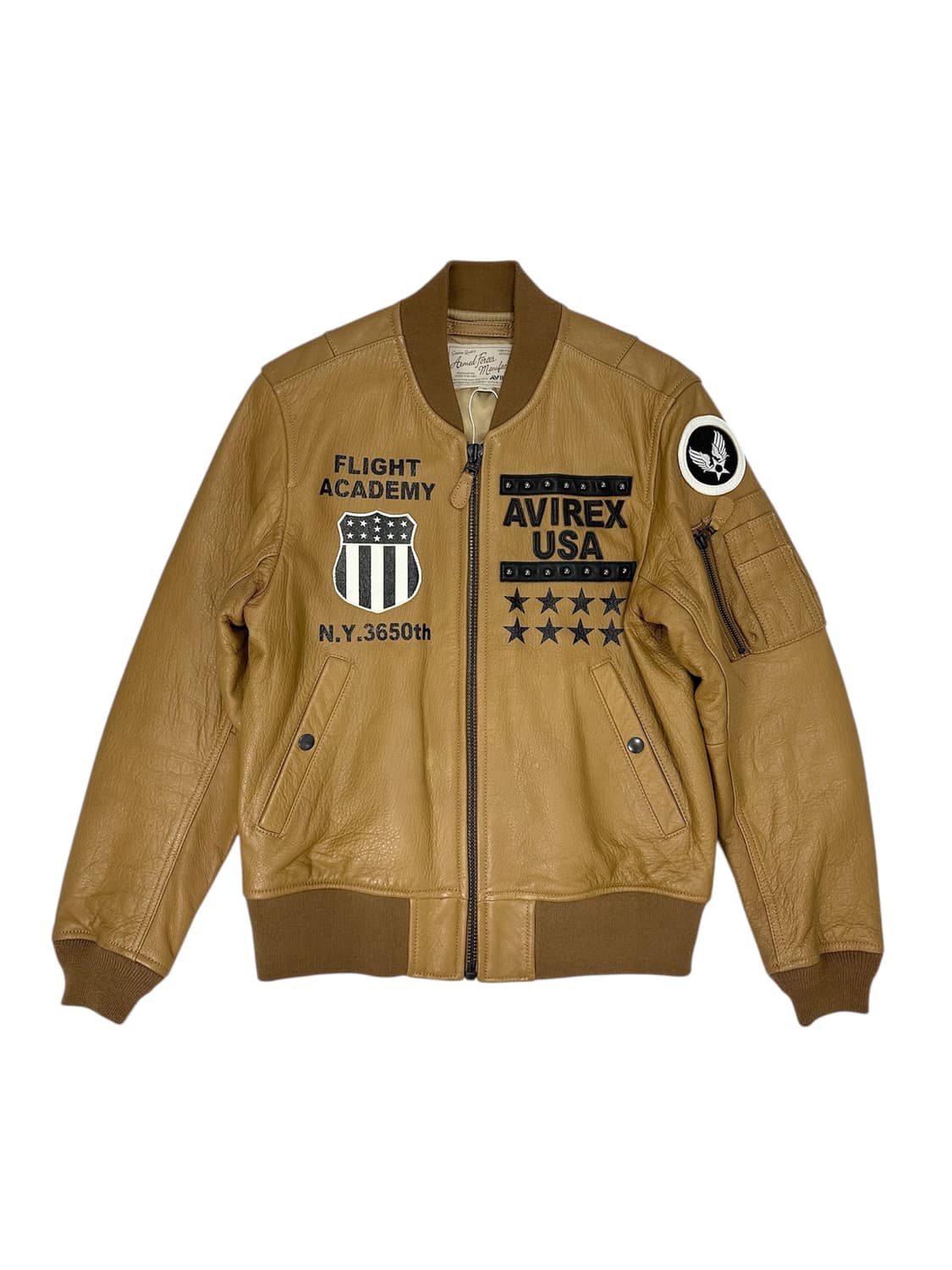 Avirex USA Flight Leather Jacket 상품이미지4