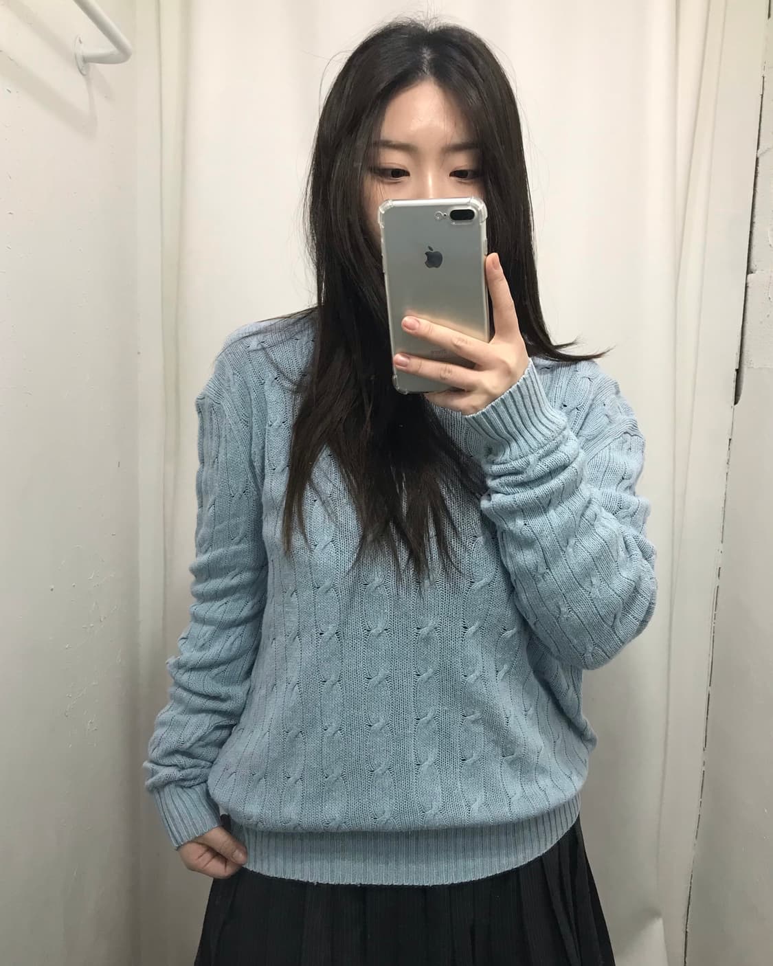 폴로 스몰 포니 케이블 니트 상품이미지2