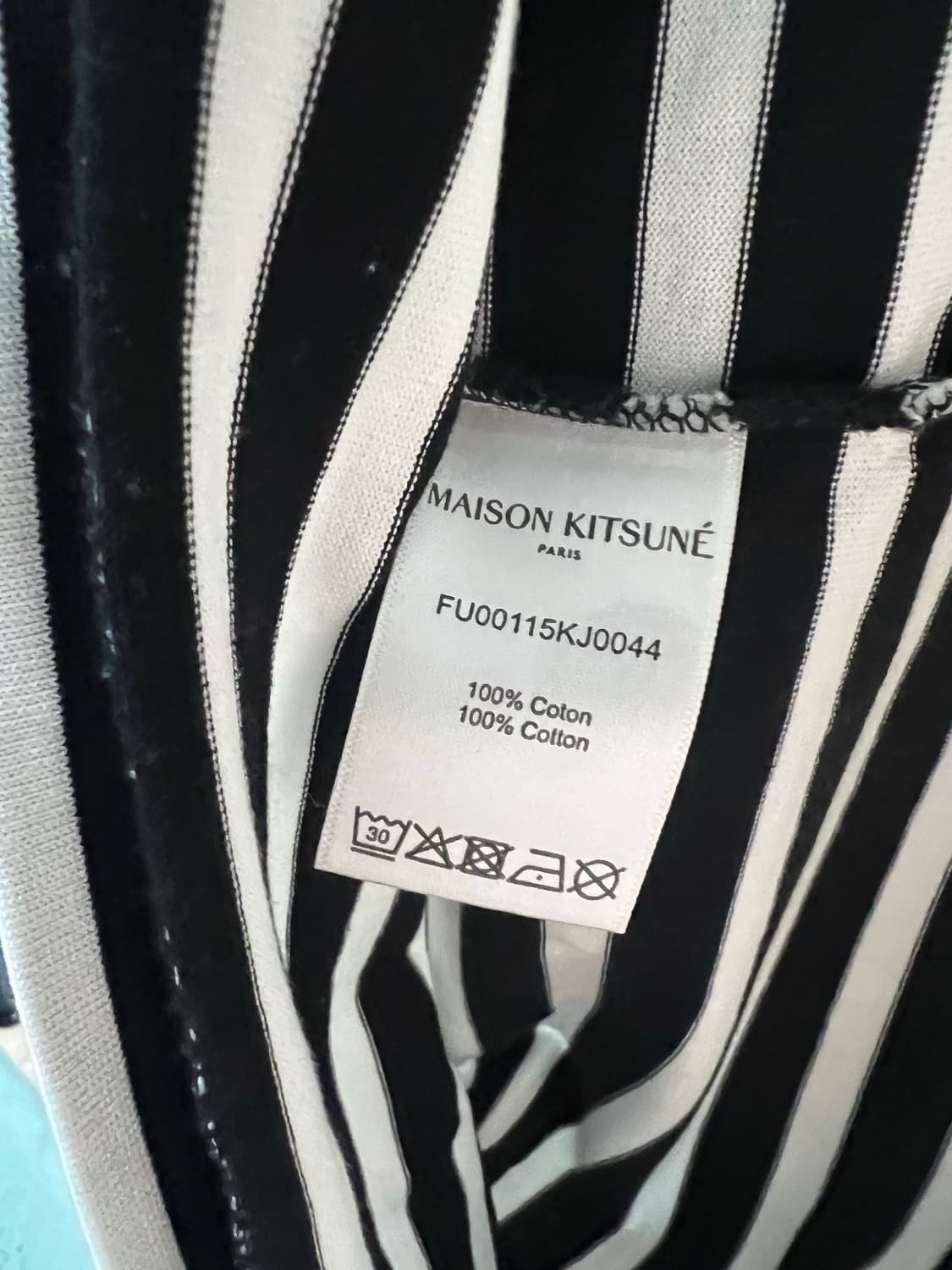 메종키츠네 롱슬리브 L  (병행수입 제품X) 상품이미지2