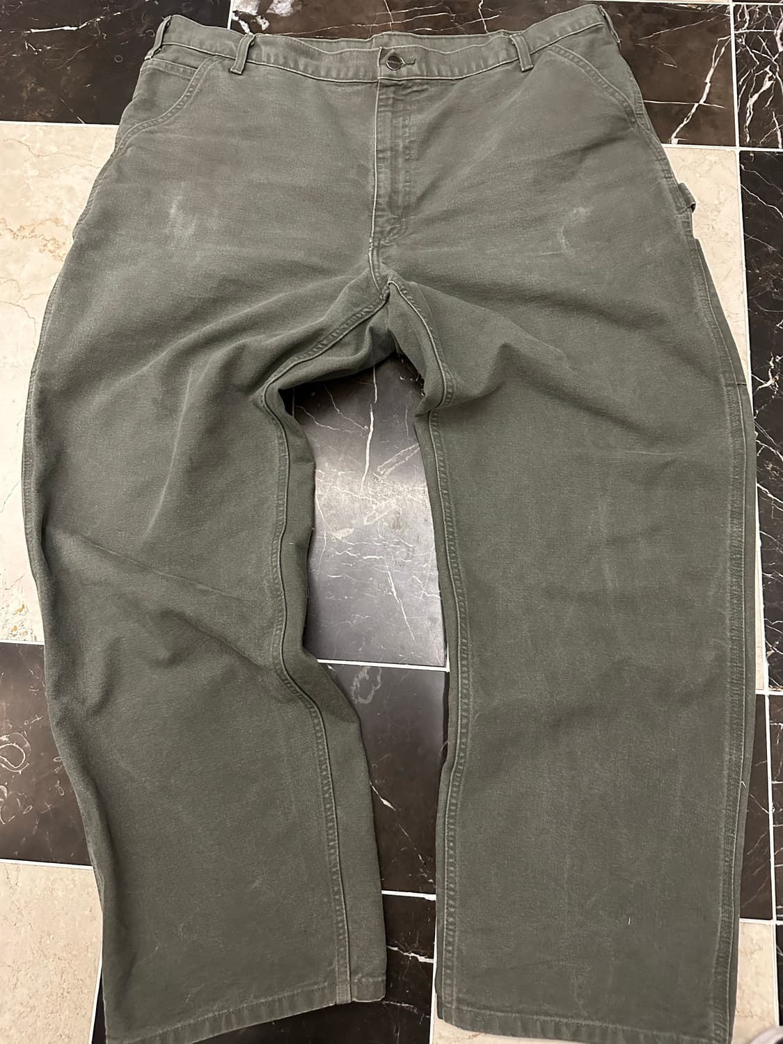 (42)칼하트 워크팬츠 모스그린  상품이미지2