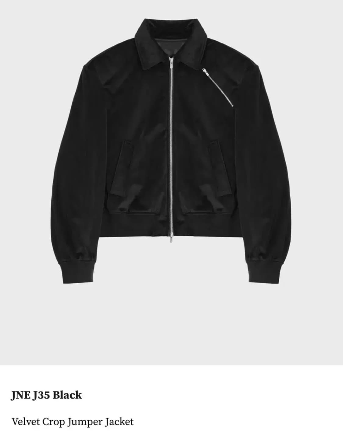 [M] 준느 J35 벨벳 자켓 상품이미지1