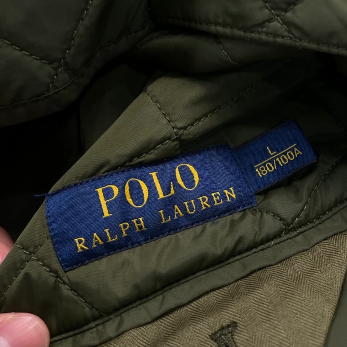 100 폴로 신형 퀼팅 자켓  상품이미지5