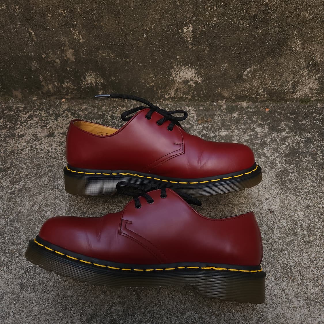 [5UK] 닥터마틴 1461 체리레드 3홀 (240~245) 상품이미지4