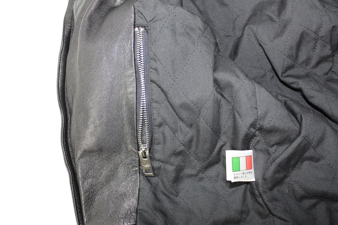 2000s JAPAN 2WAY 램스킨 레더 자켓 상품이미지9