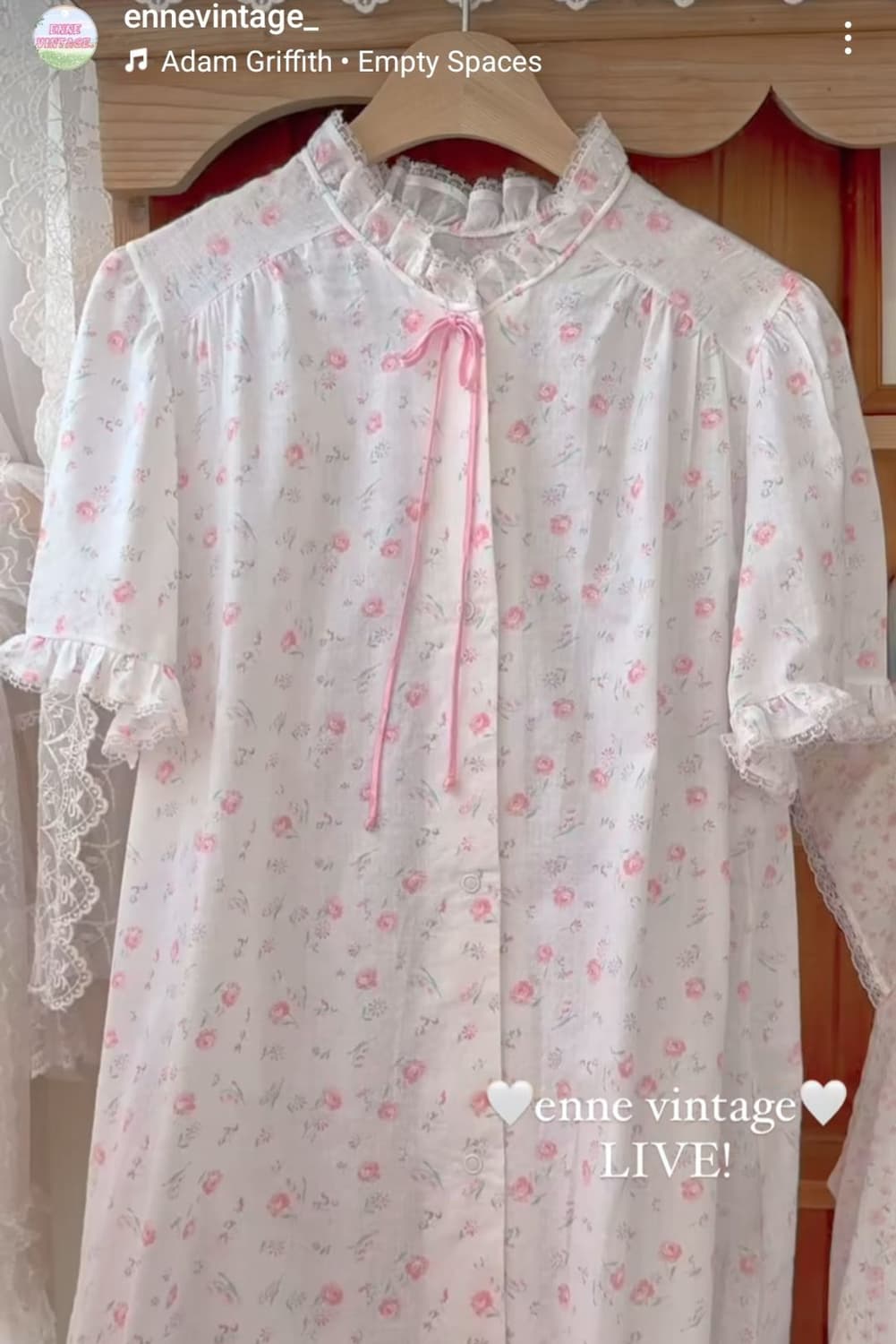 엔느 빈티지 로브 및 잠옷 원피스 상품이미지1