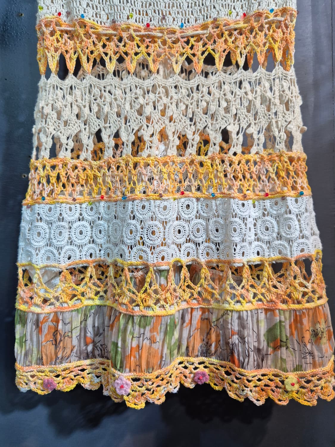 써스데이아일랜드 크로쉐 조끼 S 상품이미지8