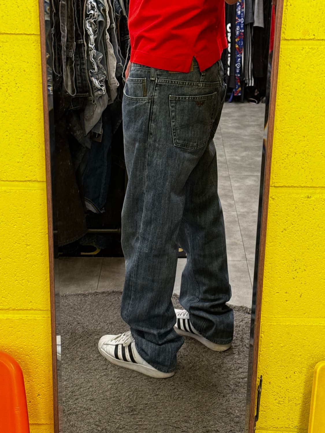90s Armani Jeans denim pants 상품이미지1