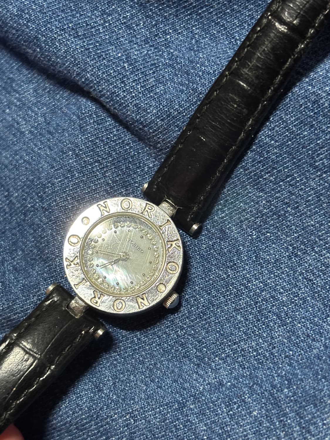 vintage noriko leather watch 상품이미지10