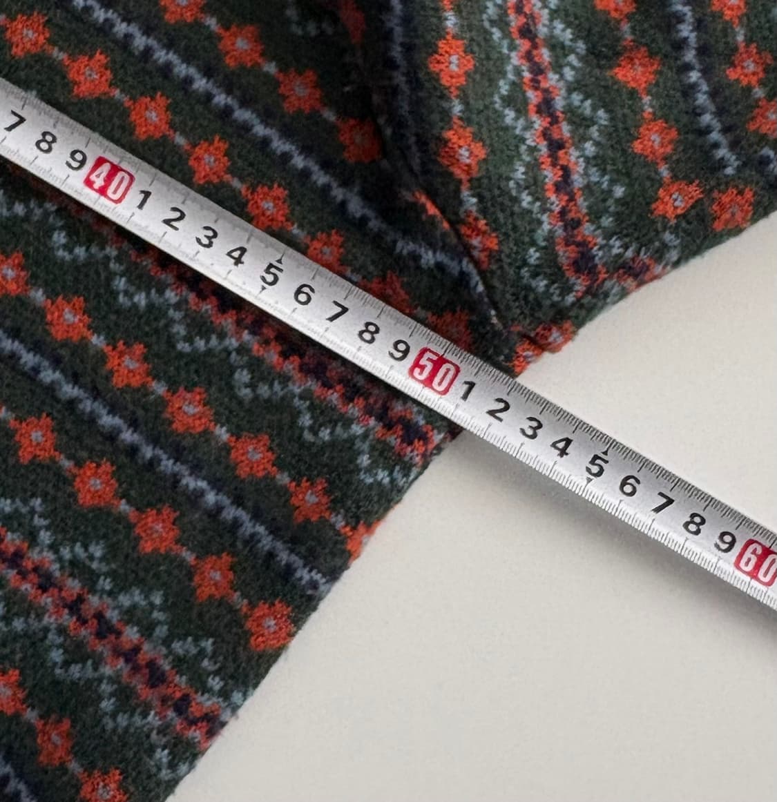 JPN 빈티지 페어아일 엘보 패치 니트 상품이미지7