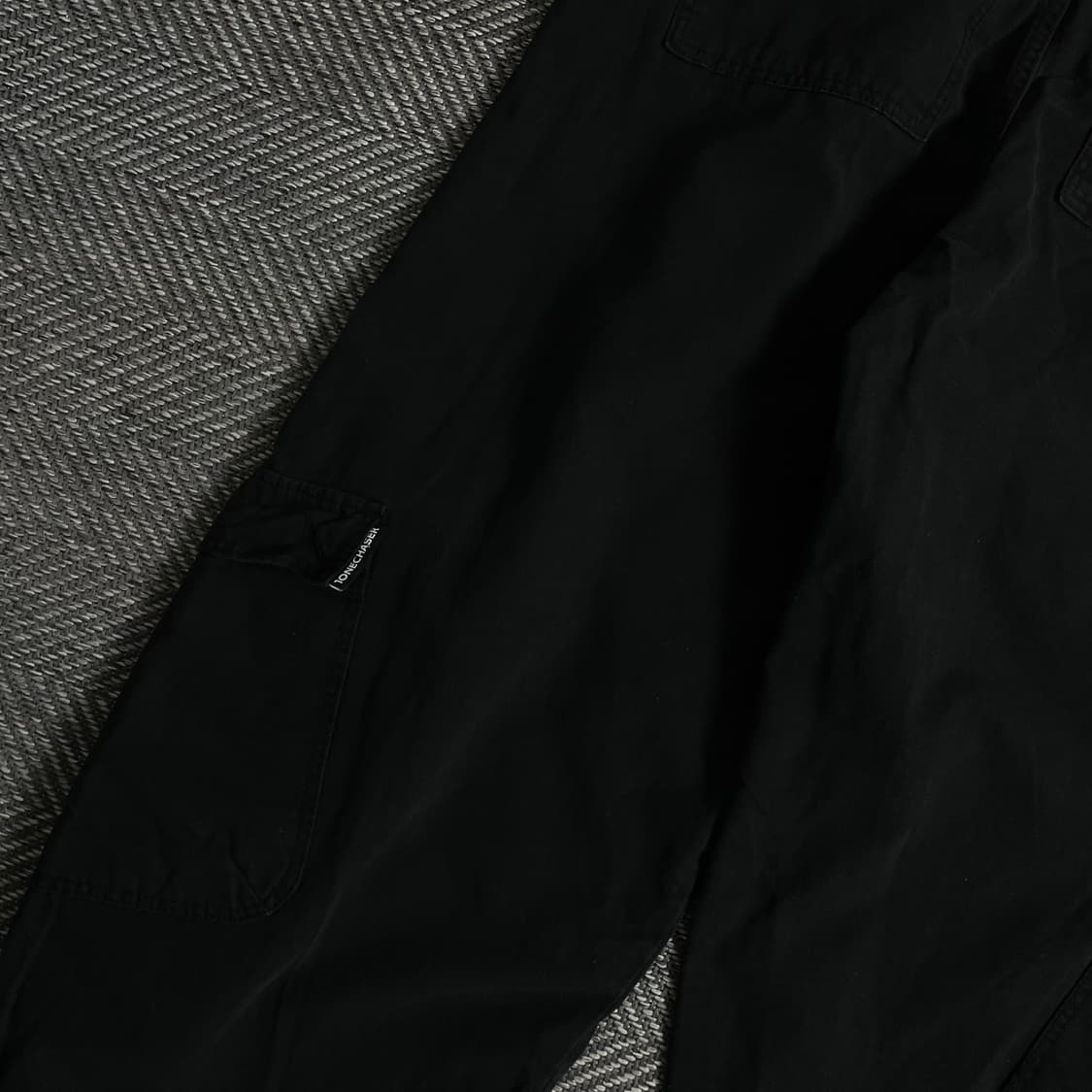 빈티지 벌룬핏 카고 퍼티그 팬츠 블랙o 3682 상품이미지5