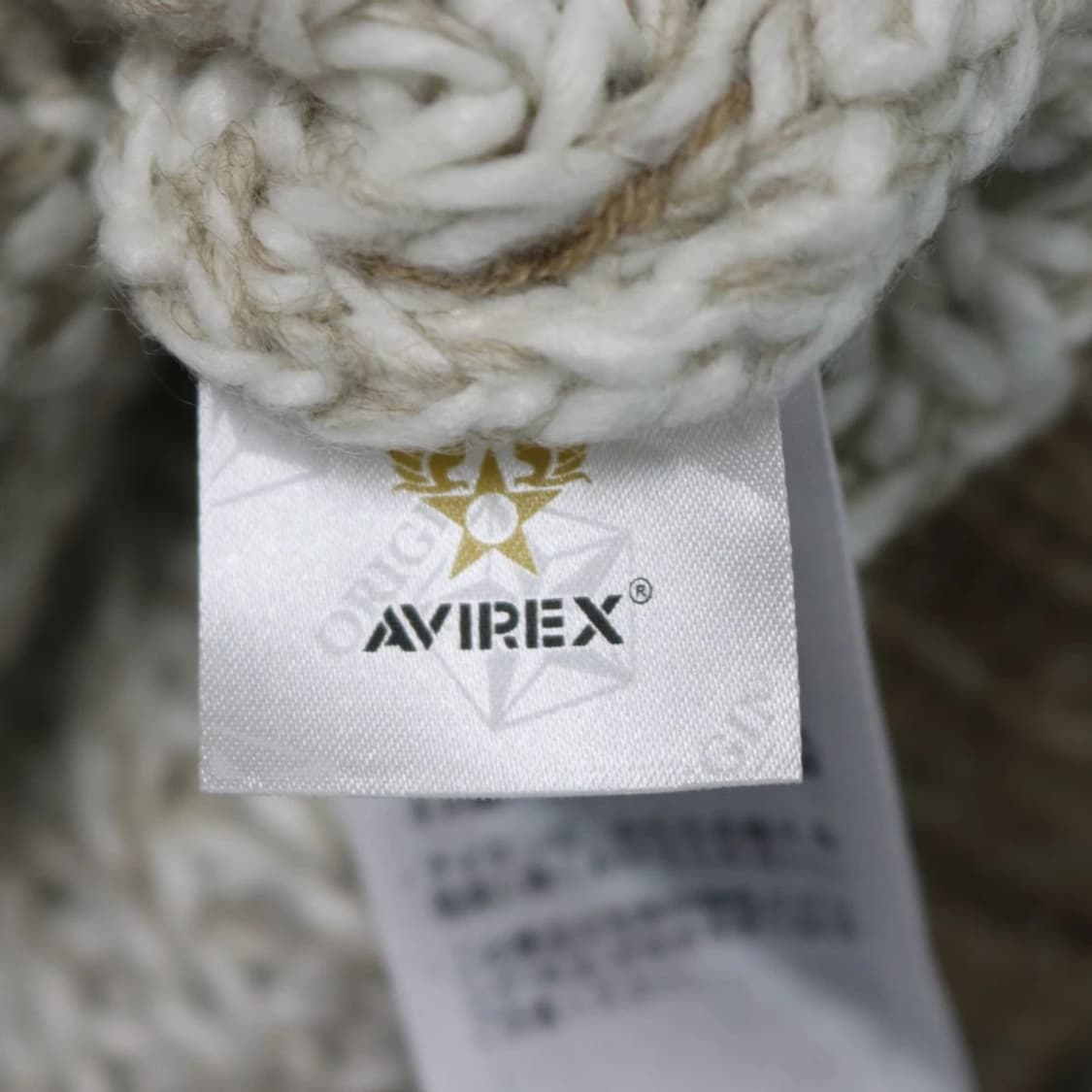 아비렉스 사이드 넥 지퍼 울 혼방 니트 60364 상품이미지10