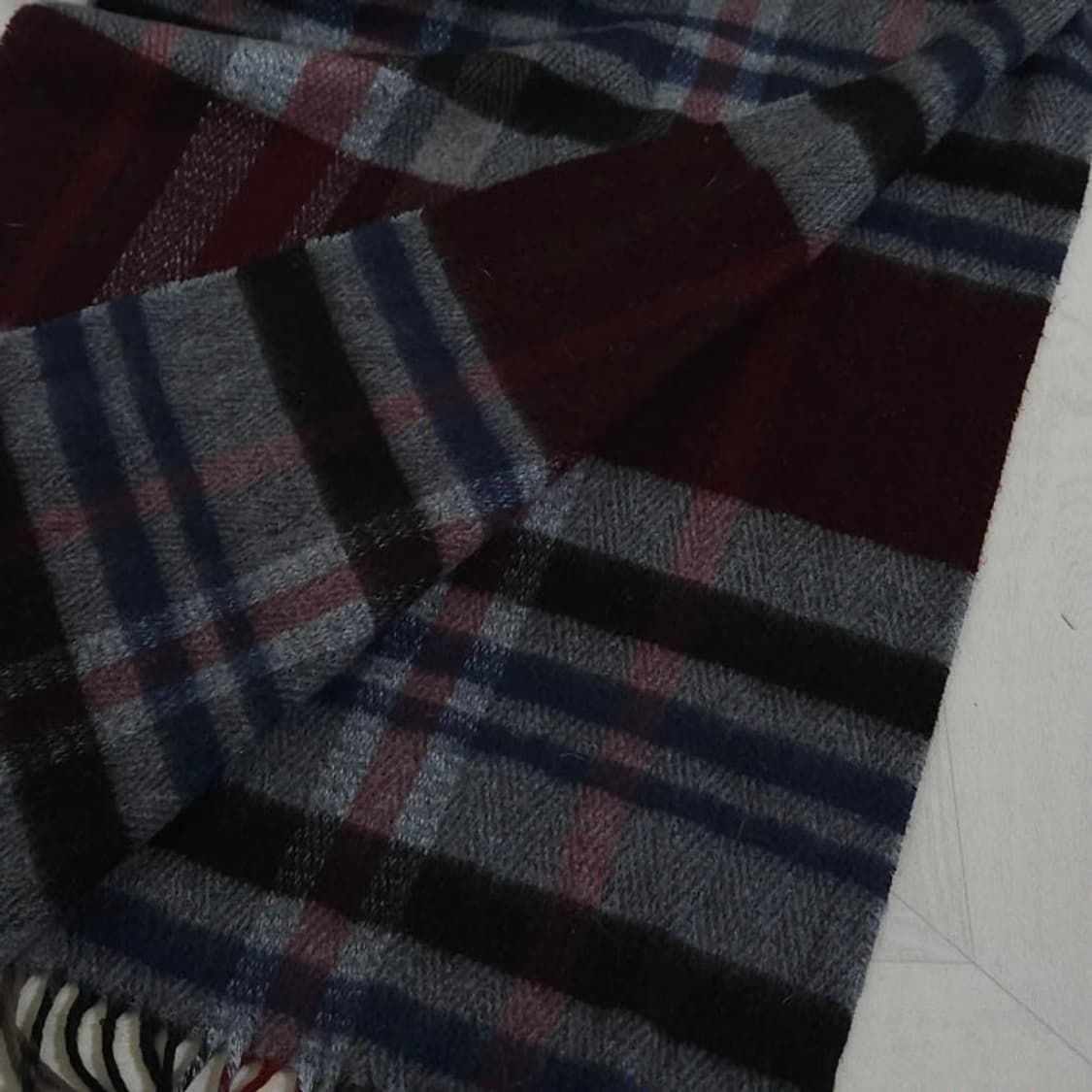 DAKS 닥스 체크 머플러 목도리 공용 상품이미지3