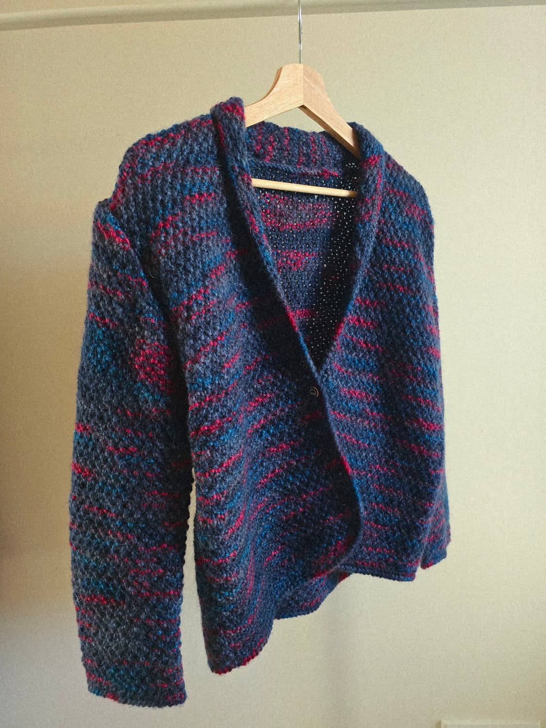 빈티지 핸드메이드 울 가디건 자켓  상품이미지2