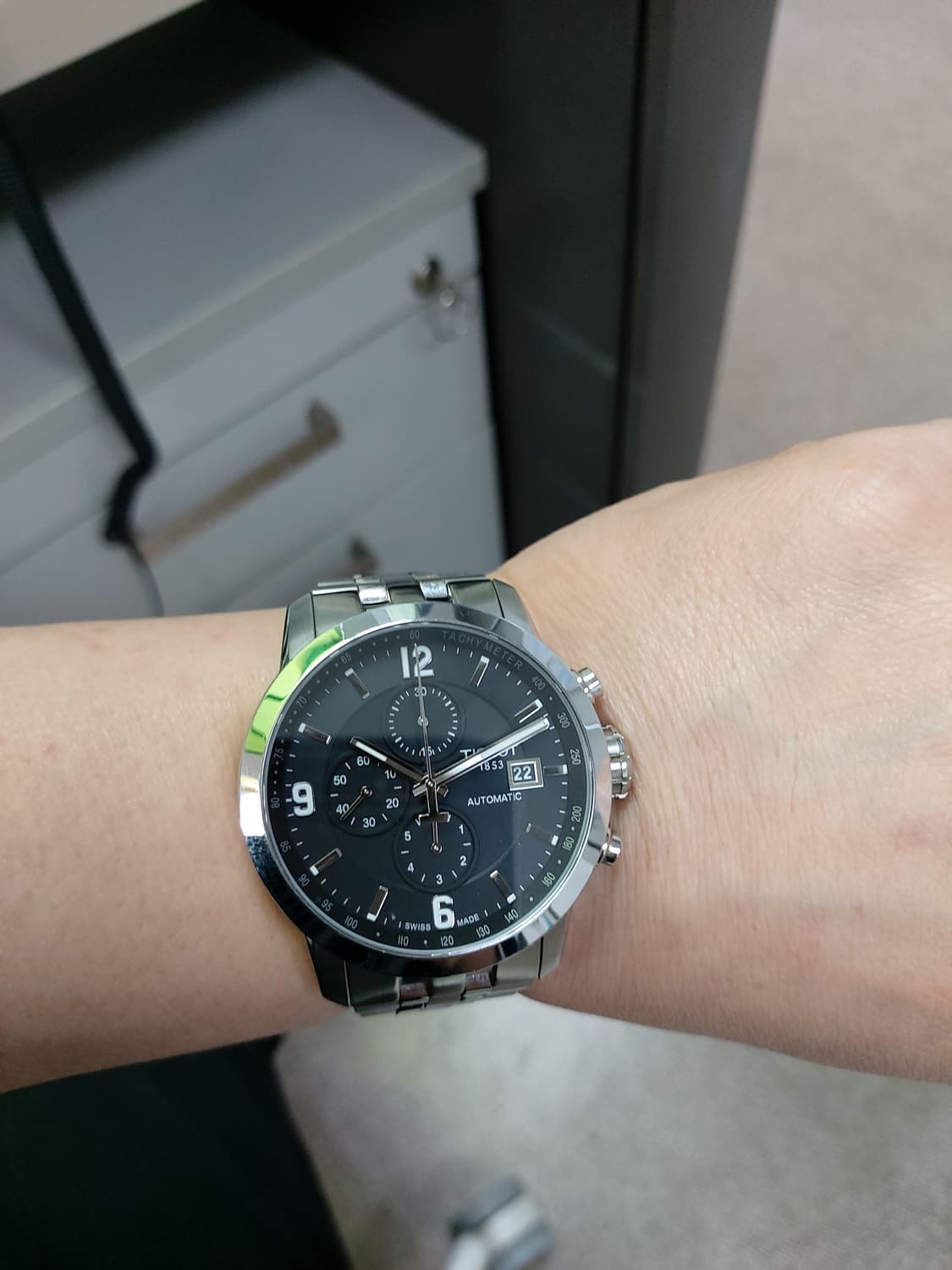 티쏘 오토매틱 크로노 시계  상품이미지5