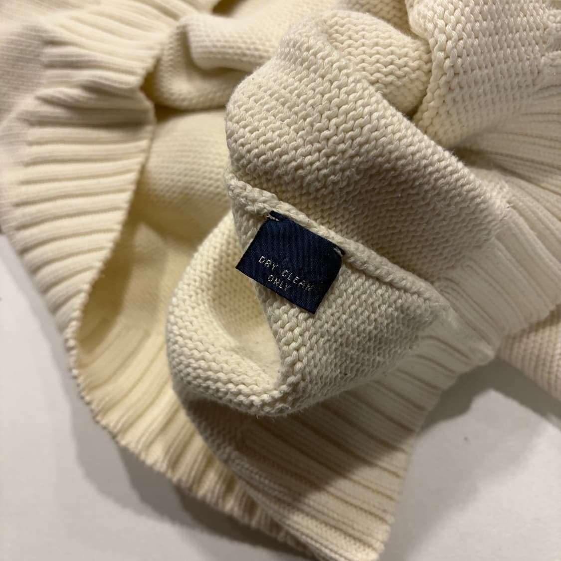 [M] 폴로 랄프로렌 아이보리 터틀넥 니트 스웨터 D128 상품이미지8