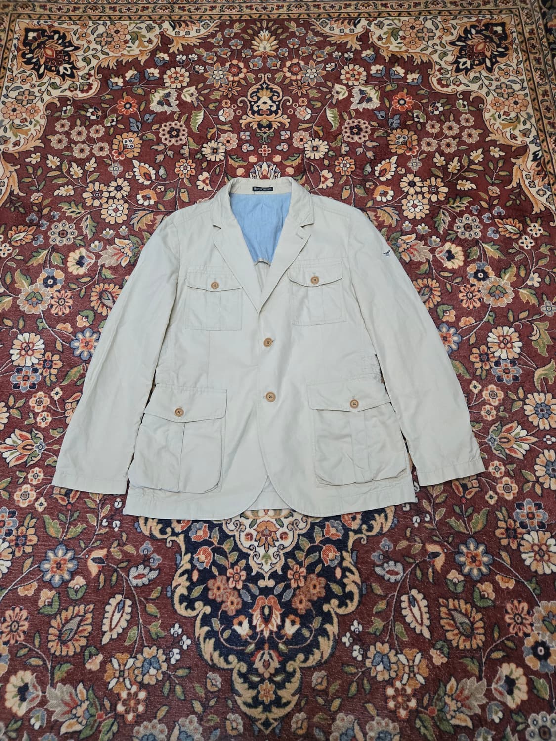 헨리코튼 이태리 감성 린넨 혼방 자켓 (슬림 100) 상품이미지1