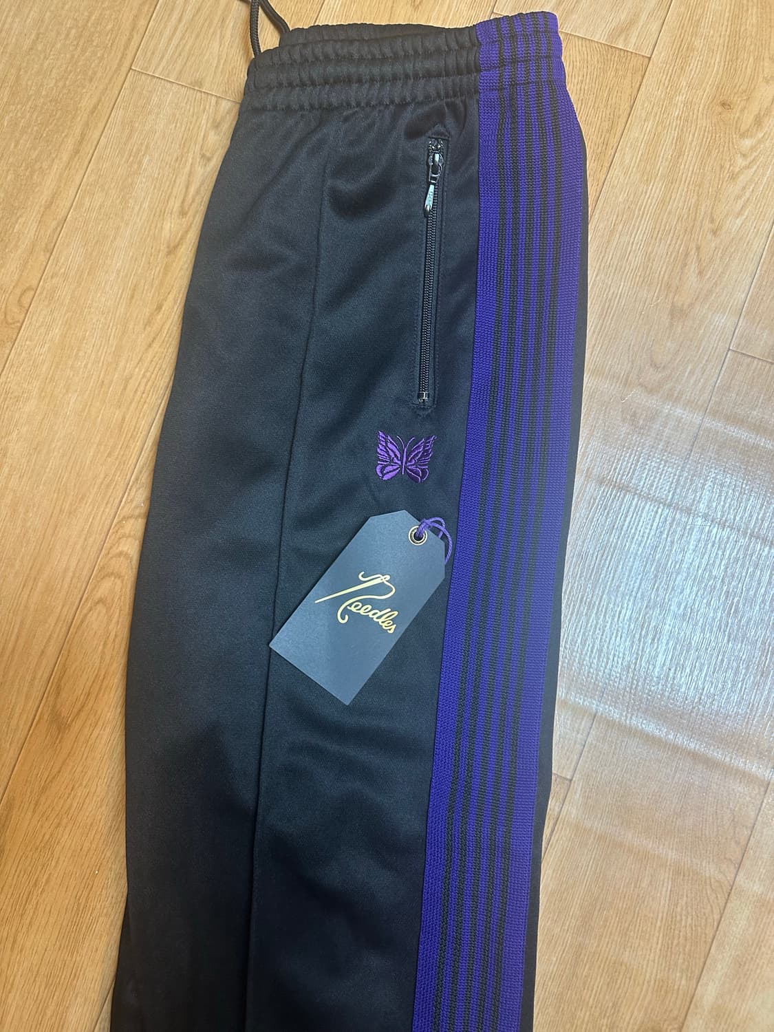 니들스 스트레이트 트랙팬츠 검보 m 상품이미지3