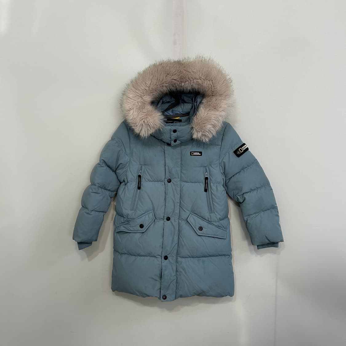 내셔널지오그래픽 2020 키즈 오리털 롱패딩 120 상품이미지1