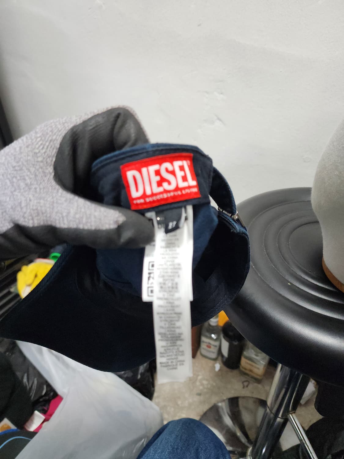 디젤 코리 DIV 워시 볼캡 상품이미지6