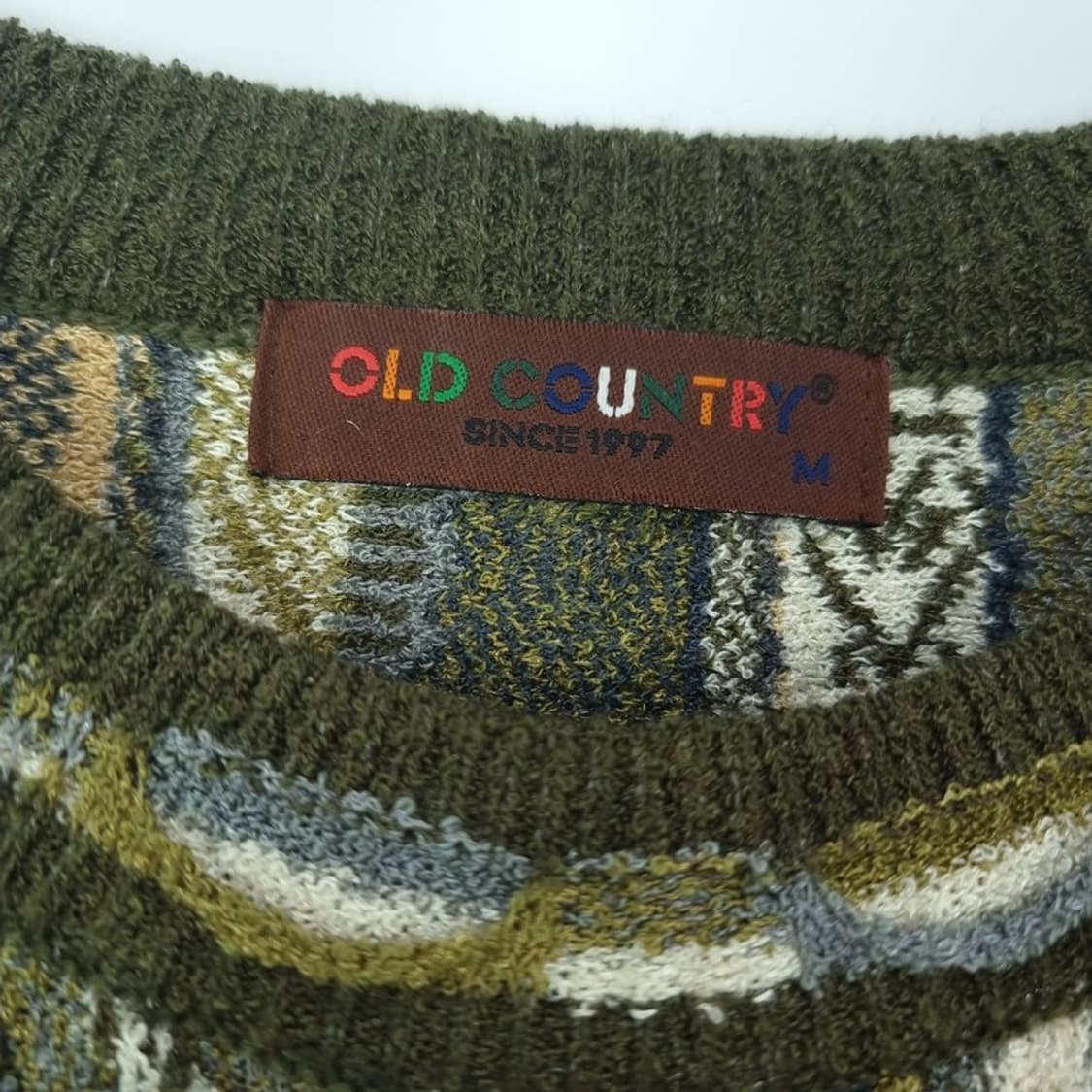 [빈티지] 에스닉 3D 케이블 쿠지맛 니트 M17821 상품이미지6