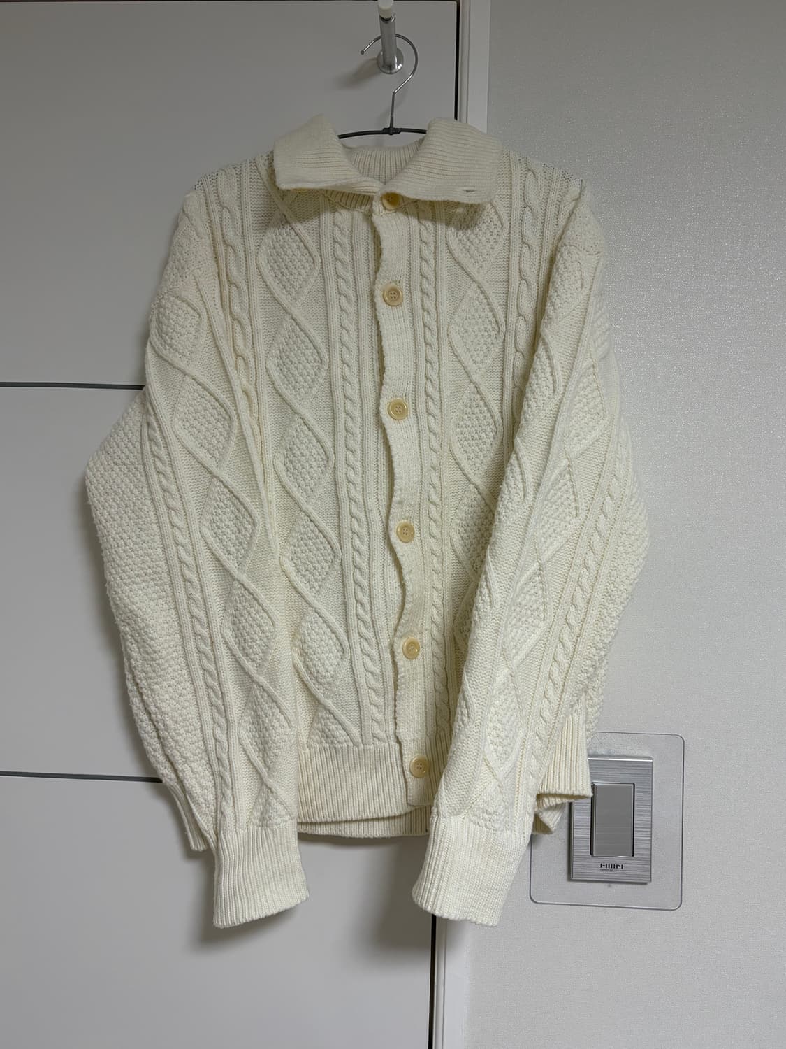 트립르센스 풀오버 니트 가디건 아이보리 상품이미지1