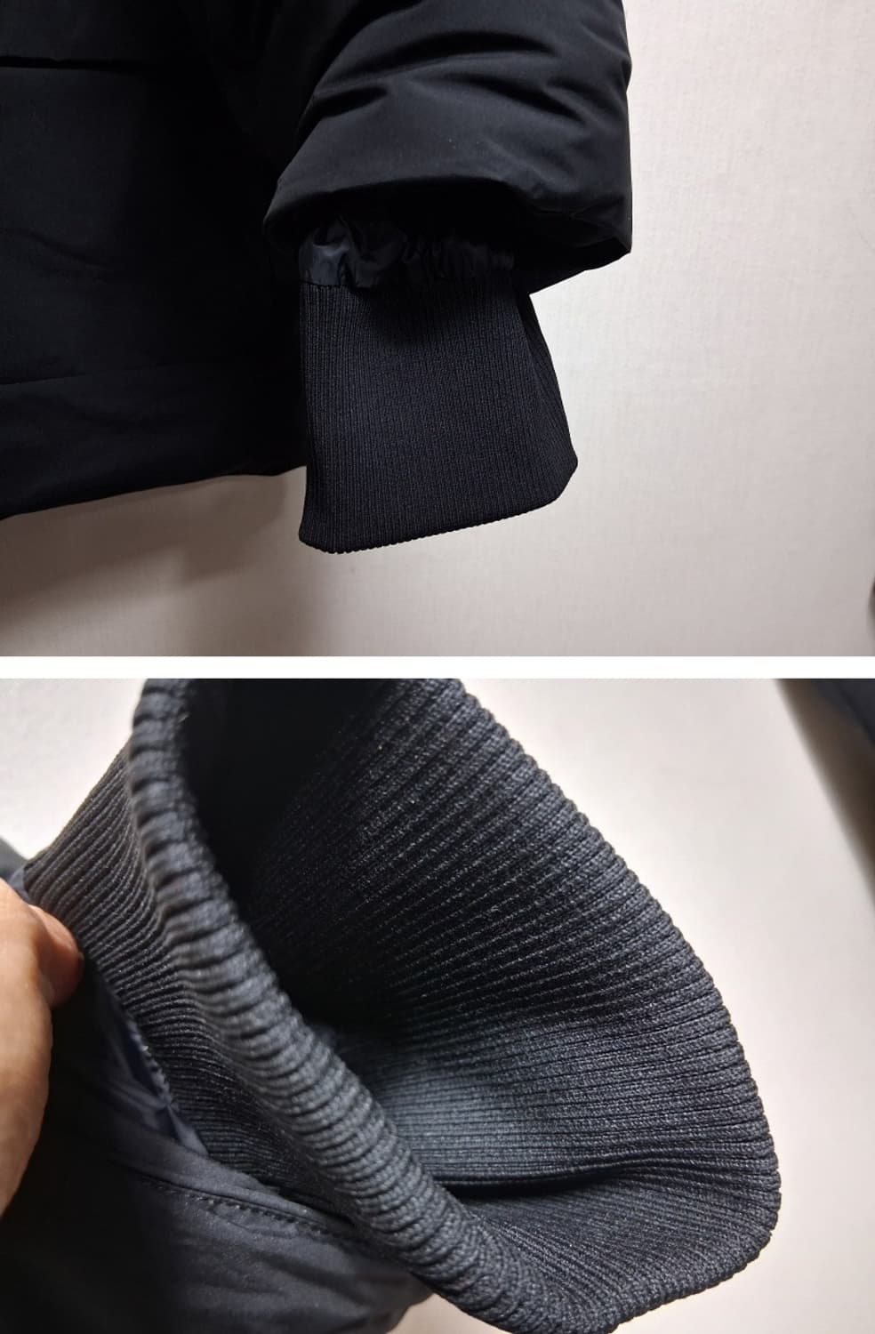 케이투 해비덕다운패딩 블랙 새상품급 표기115 상품이미지5