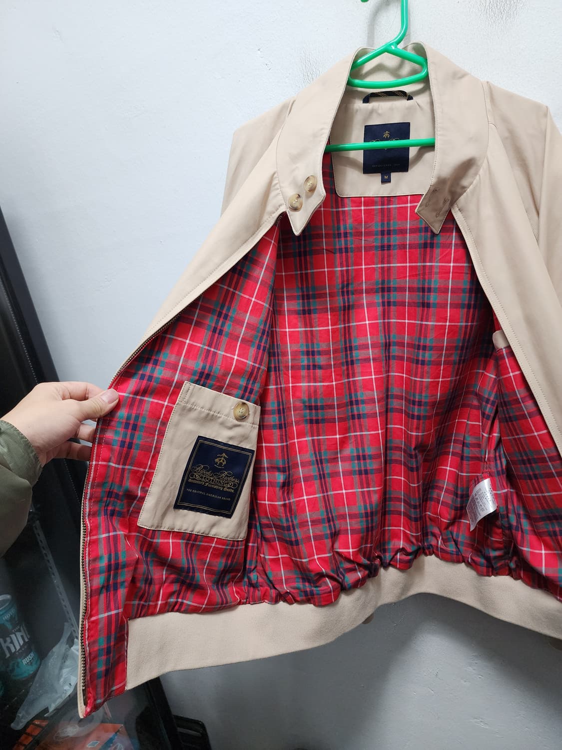 브룩스 브라더스 베이지 바라쿠다 자켓 상품이미지7