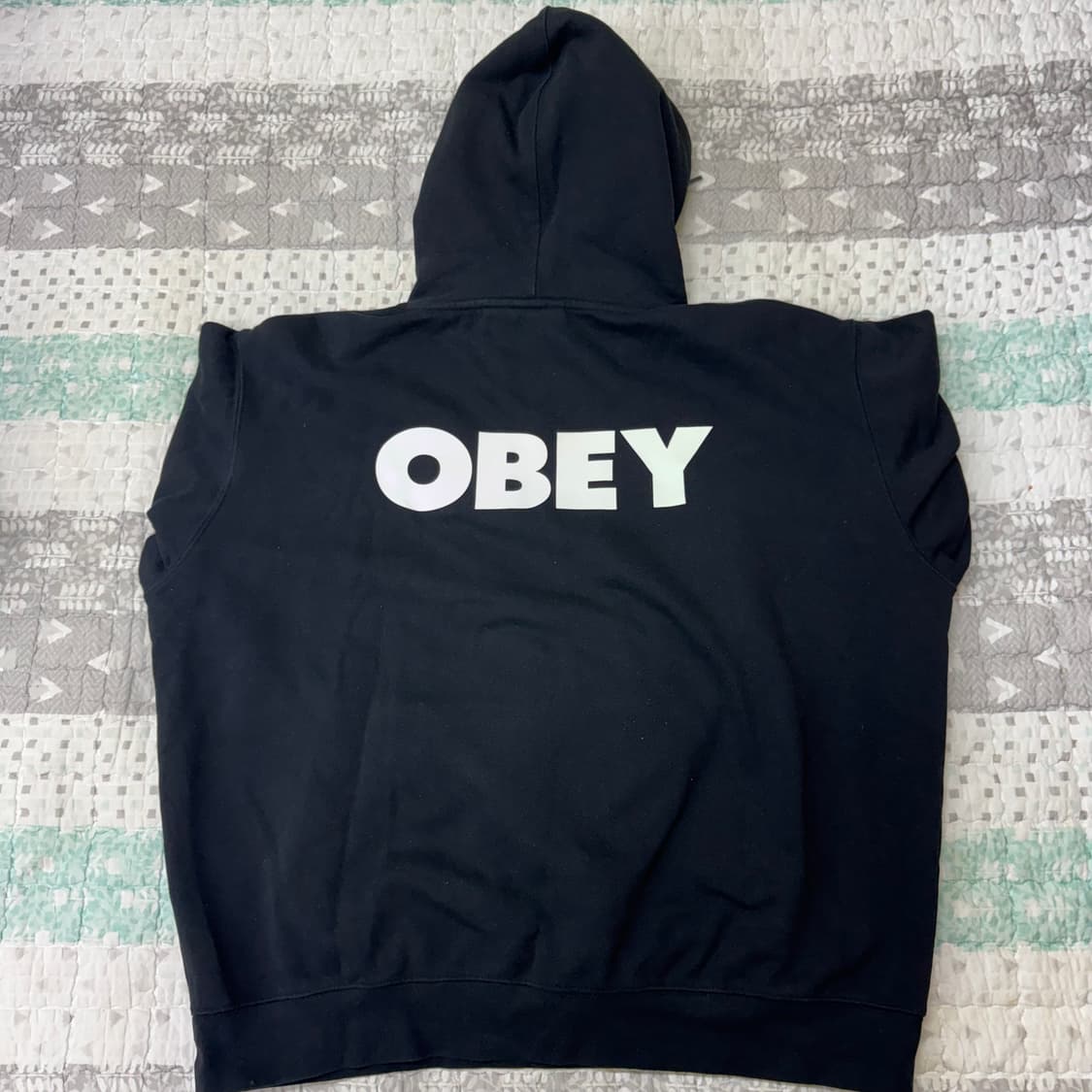 오베이 박스핏 후드티 XL 상품이미지3