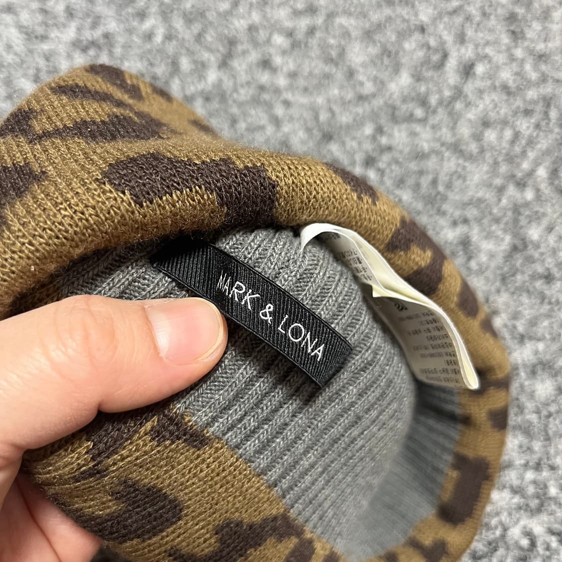 MARK&LONA 마크앤로나 레오파드 비니 상품이미지2
