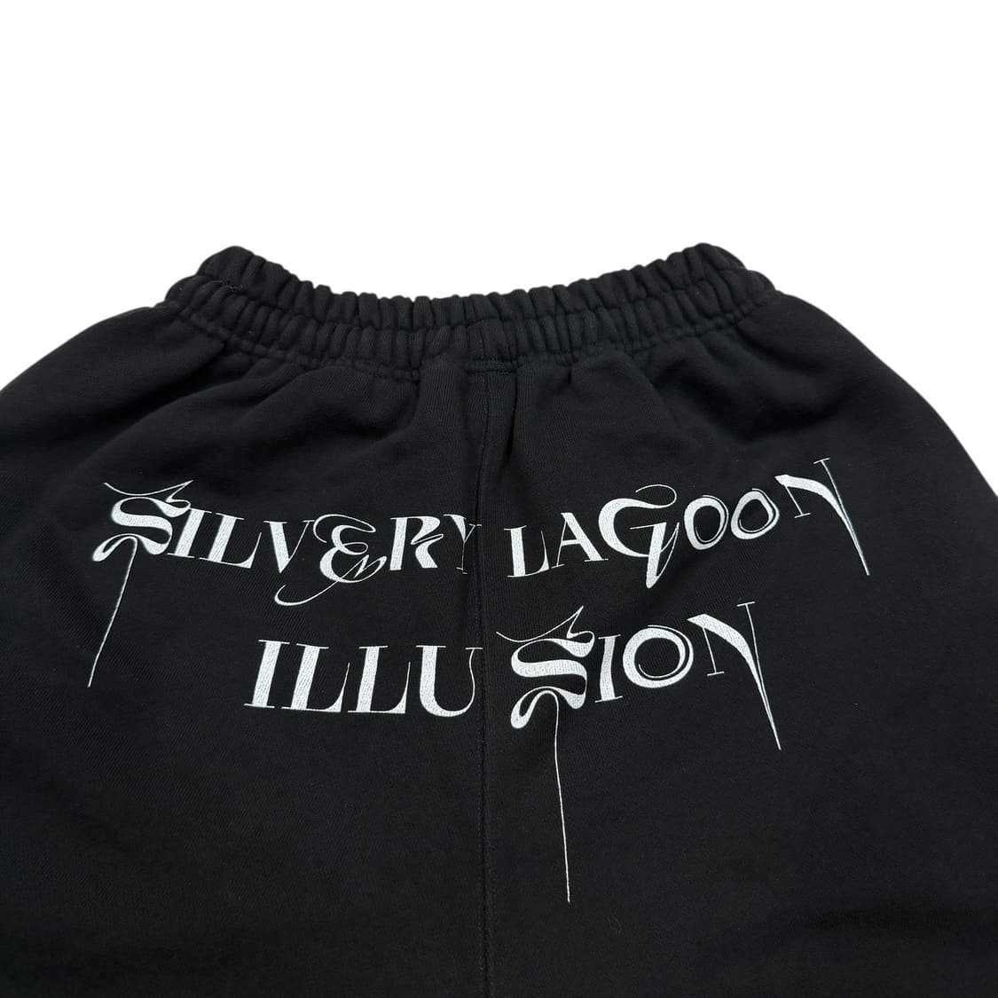 쓰리타임즈 백로고 스웻 조거팬츠 바지 블랙 S 상품이미지2