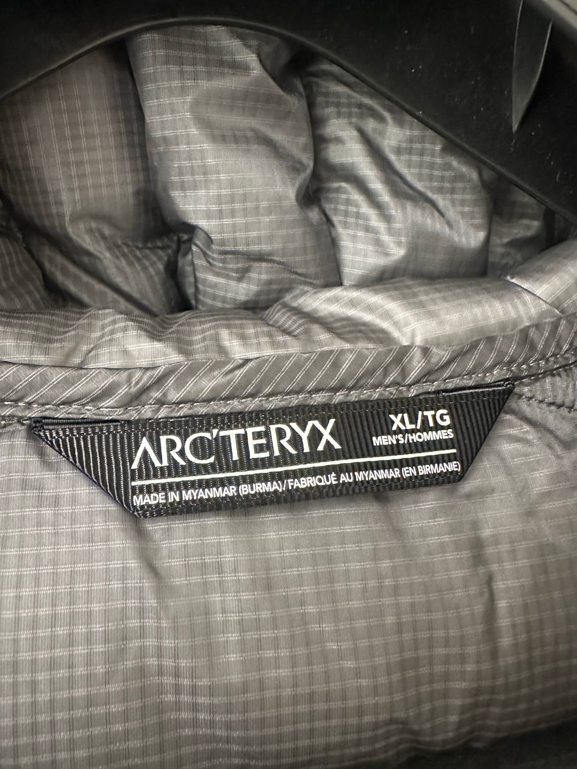 아크테릭스 세륨lt 후디 스모크 XL 상품이미지5