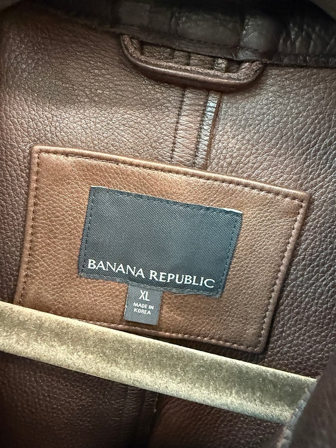 110-115) 바나나리퍼블릭 신형 스웨이드 필드자켓  상품이미지3